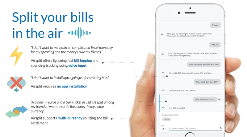 Splitwise on X: @travelsandbooks Start adding a bill as you